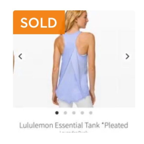 lululemon athletica Tops - 💗SOLD💗 NWT Lululemon Essential Pleated Tank 6